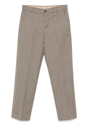 PT Torino herringbone trousers - Neutrals
