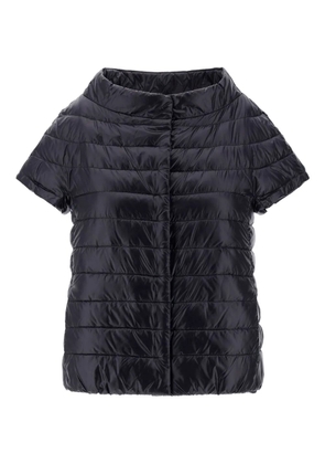Herno short-sleeve quilted jacket - Black