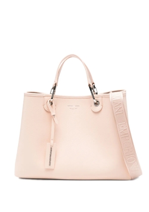 Emporio Armani top-handle tote bag - Pink