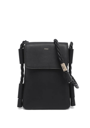 Chloé Pre-Owned leather crossbody bag - Black