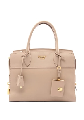Prada Pre-Owned Esplanade Saffiano leather tote bag - Neutrals