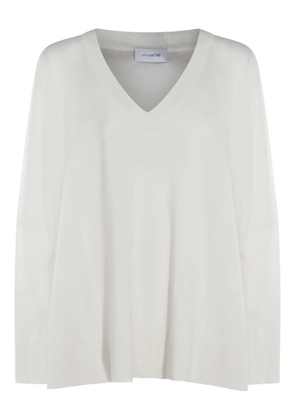 Malo cashmere sweater - White