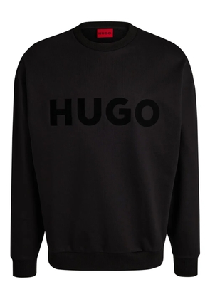 HUGO cotton sweatshirt - Black