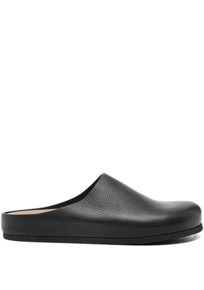 Common Projects leather mules - Black