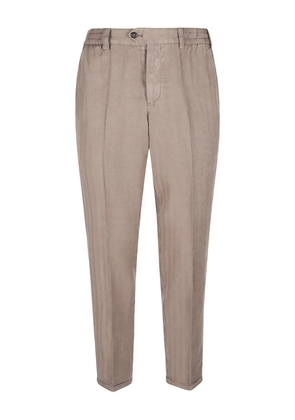 PT Torino elastic-waistband trousers - Neutrals