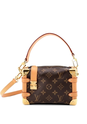 Louis Vuitton Pre-Owned Side Trunk Handbag Monogram Canvas PM shoulder bag - Brown