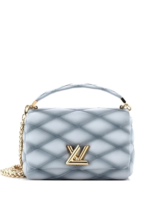 Louis Vuitton Pre-Owned GO-14 Top Handle NM Handbag Malletage Leather MM crossbody bag - Blue