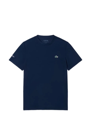 Lacoste round-neck logo-print T-shirt - Blue