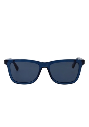 Calvin Klein Jeans rectangle-frame sunglasses - Blue