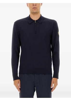 Belstaff Kyle knitted polo shirt - Blue