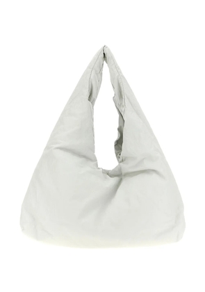 Nude Knit shoulder bag - White