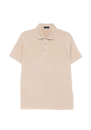 Fay buttoned polo shirt - Neutrals