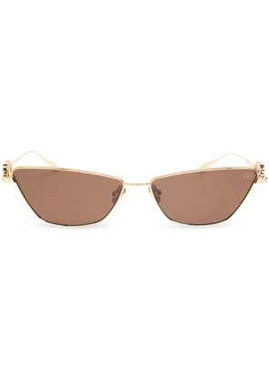 VALENTINO GARAVANI EYEWEAR VLogo Sign cat-eye sunglasses - Gold
