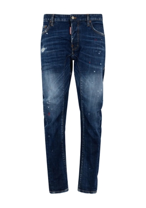 DSQUARED2 spot biker jeans - Blue