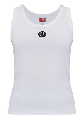 Kenzo stretch-cotton tank top - White