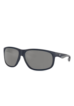 Emporio Armani square-frame sunglasses - Blue