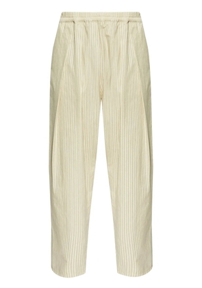 Maison Margiela pinstripe trousers - Neutrals
