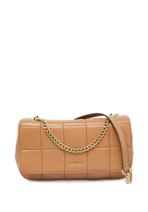 DKNY Vintage quilted chain-strap shoulder bag - Neutrals