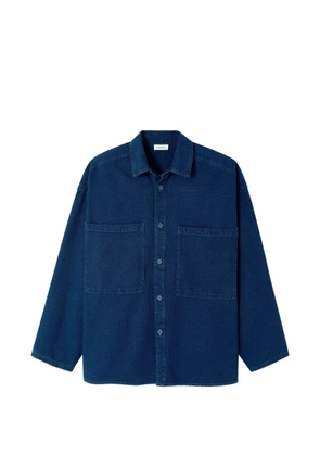 American Vintage Comow pocket button shirt - Blue