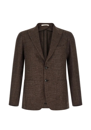 Tagliatore single-breasted blazer - Brown