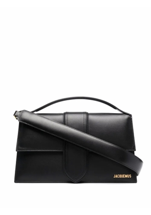 Jacquemus Le Bambinou logo-plaque tote bag - Black