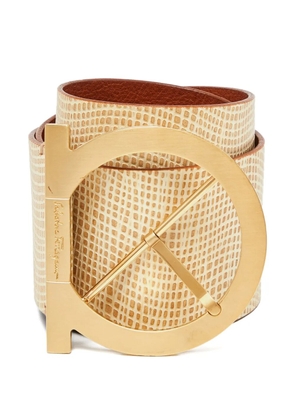 Ferragamo Pre-Owned Gancini belt - Neutrals