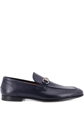Gucci stitched Horsebit loafers - Blue