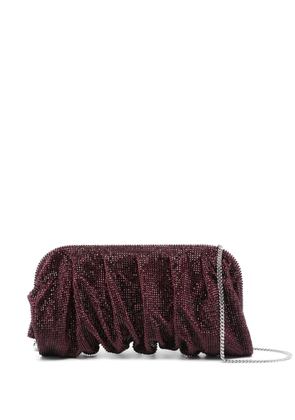 Benedetta Bruzziches embellished gathered clutch