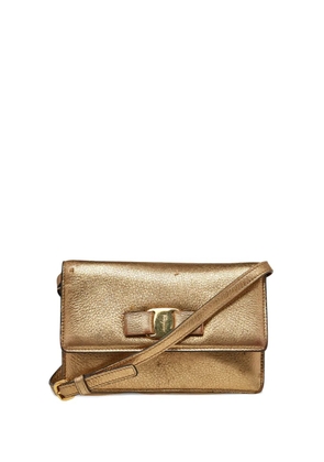 Ferragamo Pre-Owned Vara crossbody bag - Gold