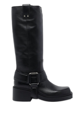 Vic Matie 55mm Pampas leather boots - Black