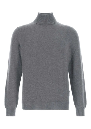 Fedeli turtleneck cashmere sweater - Grey