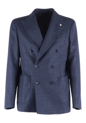 L.B.M. 1911 double-breasted blazer - Blue