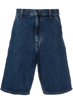 Carhartt WIP denim cargo shorts - Blue