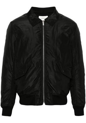 Saint Laurent silk bomber jacket - Black