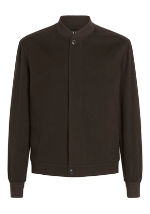 Zegna Oasi cashmere bomber jacket - Brown