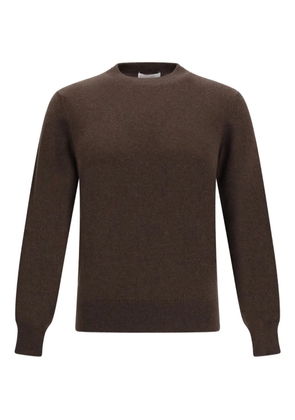 Cruciani crew-neck long-sleeves sweater - Brown