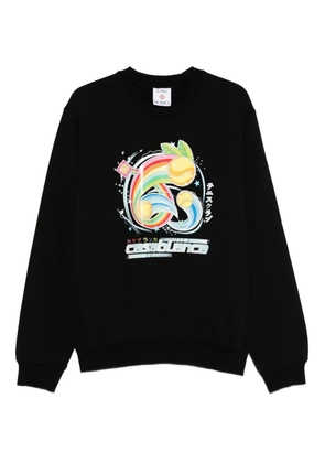 Casablanca graphic-print sweatshirt - Black