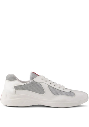 Prada America's Cup mesh-panelled sneakers - White