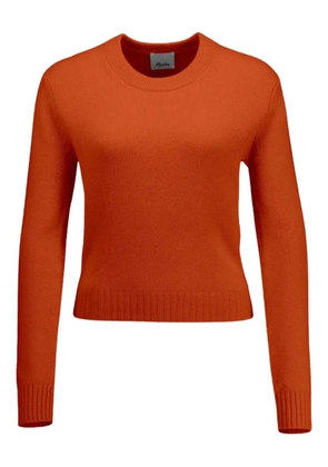 Allude crew-neck sweater - Orange