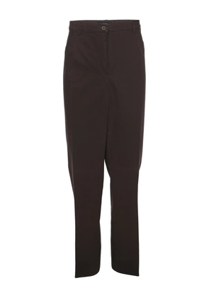 ELENA MIRO` grey trousers - Brown