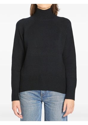 Allude ribbed turtleneck sweater - Black