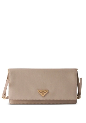 Prada leather mini bag - Neutrals
