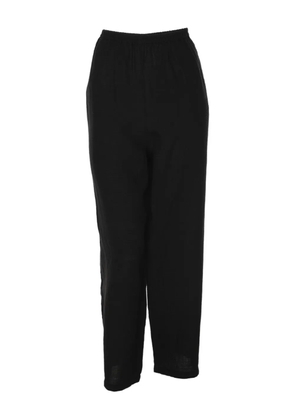 Eileen Fisher straight-leg trousers - Black