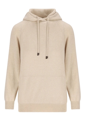 Loro Piana cashmere hoodie - Neutrals