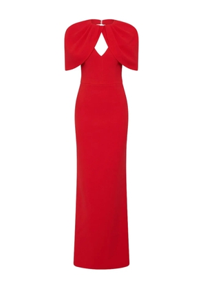 Rebecca Vallance Cameron cape gown - Red