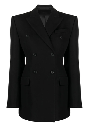 WARDROBE.NYC Contour double-breasted blazer - Black