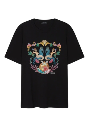 Versace Coral Theatre T-shirt - Black