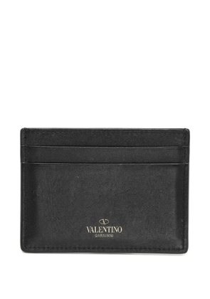 Valentino Garavani Pre-Owned rockstud-detail card holder - Black