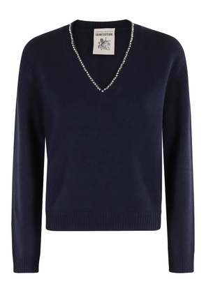 Semicouture Nahia sweater - Blue