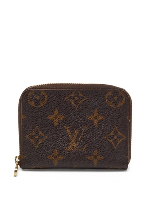Louis Vuitton Pre-Owned 2010 Zippy monogram wallet - Brown